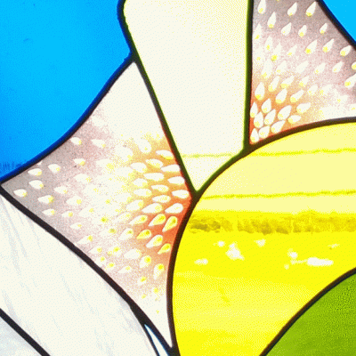 Accueillir les rayons,Vitrail 4
