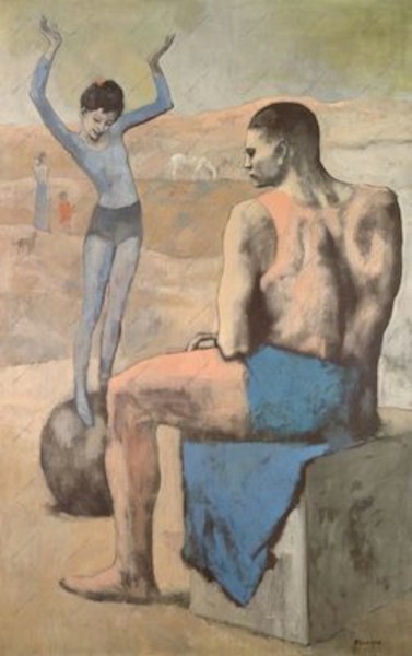 Pablo Picasso les acrobates 