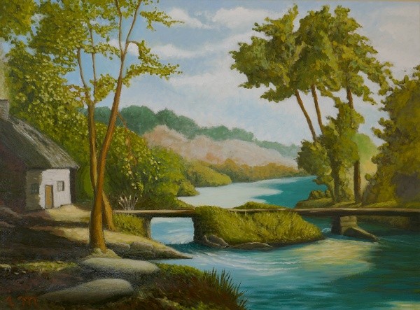 Le pont de l'Aven 