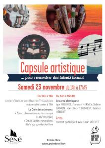 Capsule artistique Séné